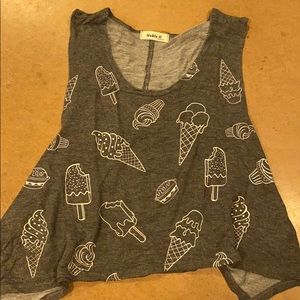 Ice Cream Printed Tank